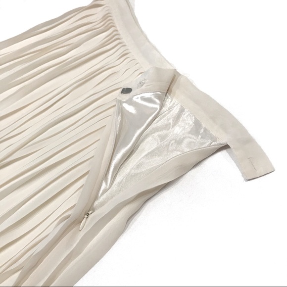 Forever 21 Pleated Colorblock Skirt Sz M - Picture 7 of 13